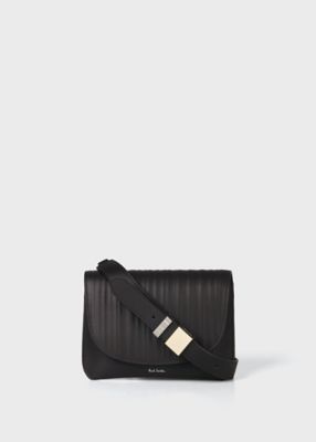＜Paul Smith (Women)＞シャドーストライプ　レザー　２ＷＡＹ　ショルダーバッグ（８４５０４２Ｗ６８０）