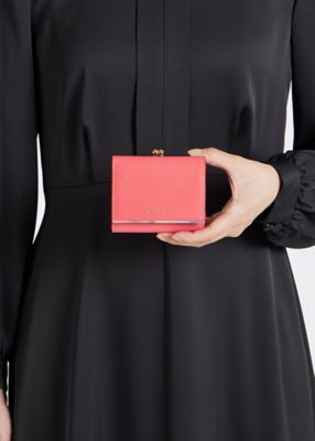 スプレースワールトリム　がま口財布（８４５０６２Ｗ７３４）
