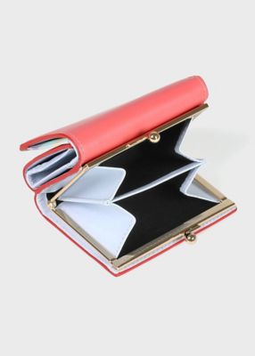スプレースワールトリム　がま口財布（８４５０６２Ｗ７３４）
