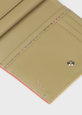 カラードエッジ がま口2つ折り財布