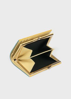 カラードエッジ がま口2つ折り財布（845068W746