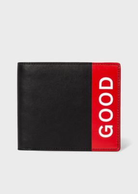 ＜Paul Smith (Men)＞”ＧＯＯＤ”　ロゴ　　２つ折り財布（８７３６７７Ｚ２４０）