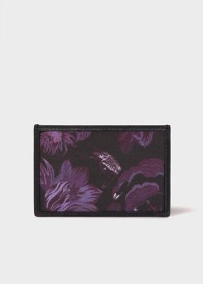 ＜Paul Smith (Men)＞“Ｂｅｅｔｌｅ　Ｂｏｔａｎｉｃａｌ”　　カードケース（８７３８８１Ｖ１６２）