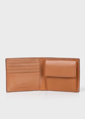 ベジタンストライプトリム 2つ折り財布（873918P633
