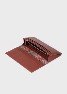 マルチストライプトリムインサイド 長財布