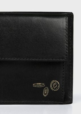 Paul Smith 二つ折り財布 ブラック ベジタン ギフト Paul Smith - ポールスミス 財布 折り財布 二つ折り ベジタン