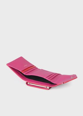 ハイライトステッチ　　がま口財布（８８５７３２Ｗ２６５）