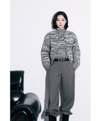 SQUARE SLEEVE KNIT TOPS 11106ー2003