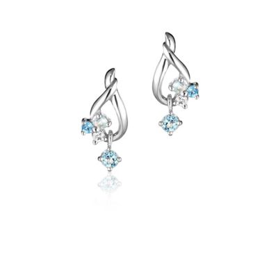 MIKIMOTO】ミキモト『K18WG ブルームコレクション パール3.9