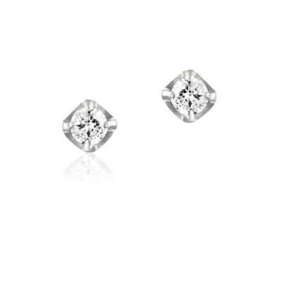 ４℃ (Women)/ヨンドシー Ｋ１０ホワイトゴールド　ピアス