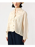 ＜BASCO (Women/大きいサイズ)＞フランショート　オリジナル刺繍のスカラップレースジャケット