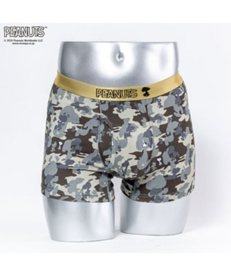 ボクサーパンツ 前開き カモフラスヌーピー 1113406603