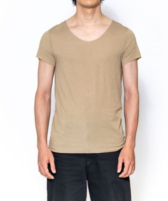 木村メリヤス工場 (Men)/キムラメリヤスコウジョウ ボートネックＴシャツ　シームレスカットインナー　１１１３６４６１２１