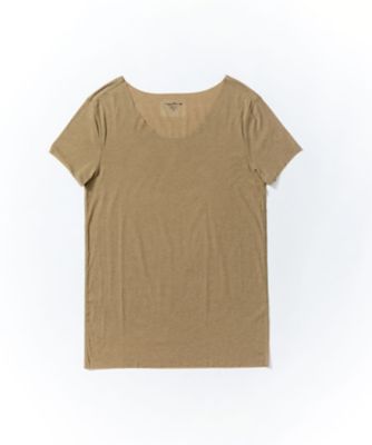 ボートネックＴシャツ　シームレスカットインナー　１１１３６４６１２１