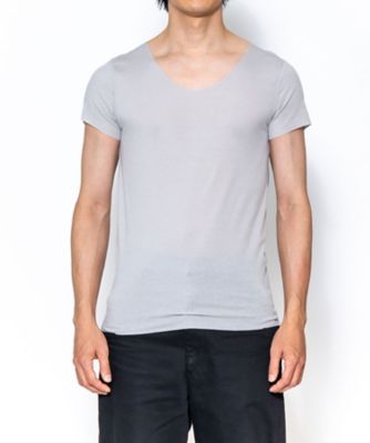 ボートネックＴシャツ　シームレスカットインナー　１１１３６４６１２１