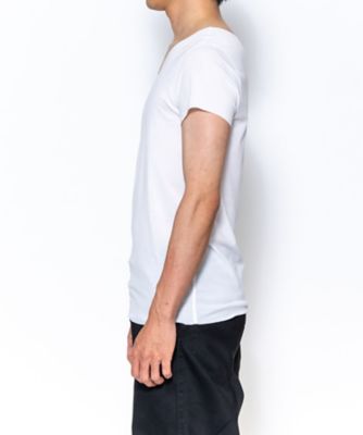 ボートネックＴシャツ　シームレスカットインナー　１１１３６４６１２１