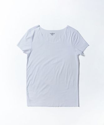 ボートネックＴシャツ　シームレスカットインナー　１１１３６４６１２１