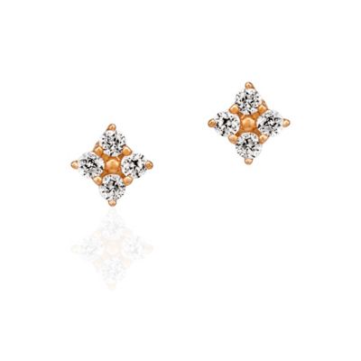 ４℃ (Women)/ヨンドシー K10ピンクゴールド ピアス