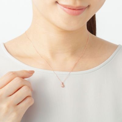 K10ピンクゴールド、ネックレス | 4℃ (Women)/ヨンドシー