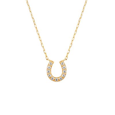＜４℃ (Women)＞Ｋ１０イエローゴールド　ネックレス