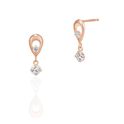 ４℃ (Women)/ヨンドシー K10ピンクゴールド ピアス