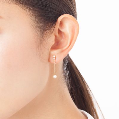Ｋ１０イエローゴールド　イヤリング