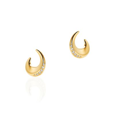 ４℃ (Women)/ヨンドシー Ｋ１８イエローゴールド　ピアス
