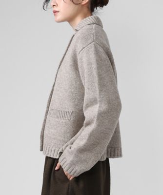 レモンドジャケット ダブルボタンのニットジャケット 1123753ー
