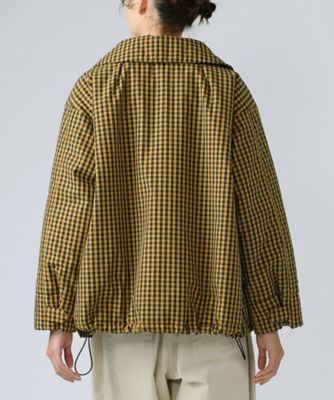 アバジャケット ギンガムチェックの中綿入りジャケット 1124553