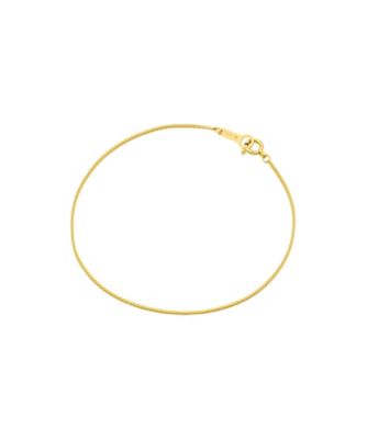 ＜４℃ (Women)＞Ｋ１８イエローゴールドブレスレット　１１２５１１１３２００１