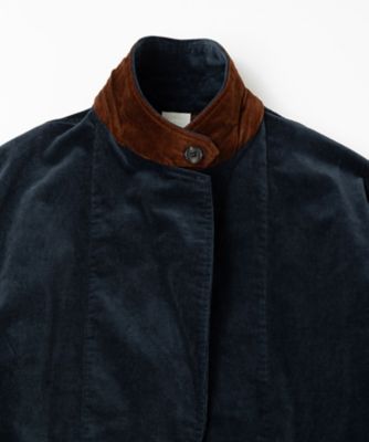 クラリス 細コーデュロイ素材のオーバーサイズジャケット