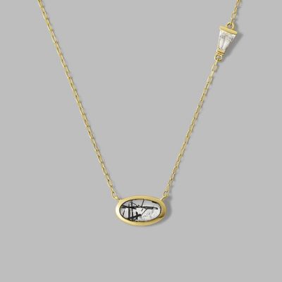 ＜４℃ (Women)＞Ｋ１０イエローゴールド　ネックレス