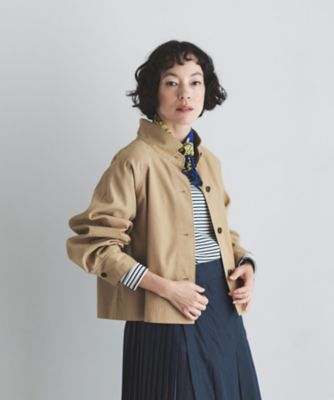 BASCO バスコ ポリンコートチノ コート 丸襟　Aライン　ゆったり BASCO (Women/大きいサイズ)のコート | レディース | 三越伊勢丹