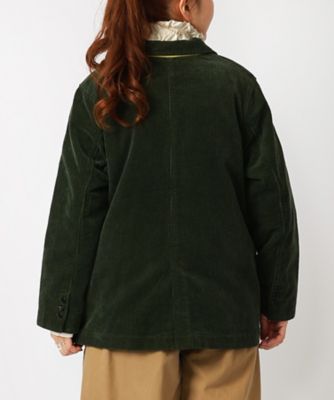 イルザジャケット・B 太畝コーデュロイのテーラードジャケット