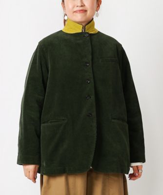 イルザジャケット・B 太畝コーデュロイのテーラードジャケット