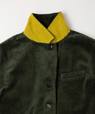 バスコ basco クラリス　細コーデュロイ素材のオーバーサイズジャケット クラリス 細コーデュロイ素材のオーバーサイズジャケット