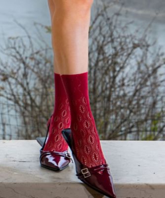 ＜OMERO (Women)＞ソックス　ＯＮＤＡ　ＣＡＬＺＩＮＯ　１１３８４３