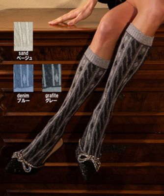 ハイソックス TRICOT GAMBALETTO 113851