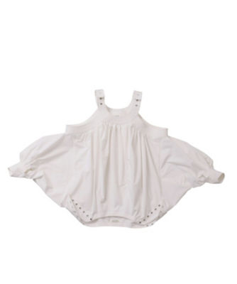 ビューティフルピープルダブルエンドcotton U-neckstrap top