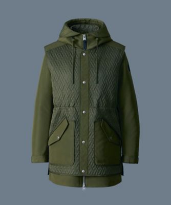 【送料無料】MACKAGE (Women)/マッカージュ MELDA 11752210 Lt Military コート・ジャケット【三越伊勢丹/公式】