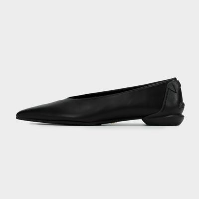 お決まり品 SHISEI Pointed U Pumps 黒-