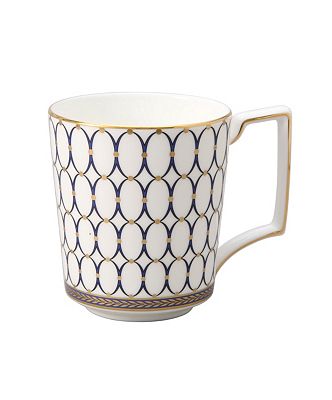 ＜WEDGWOOD＞ルネッサンス　ゴールド　マグ　ブルー