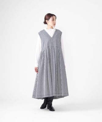 ポニードレス 6オンスヒッコリーのジャンパースカート 1203661