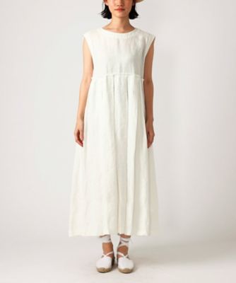 ＜BASCO (Women/大きいサイズ)＞ゼパルドレス・Ｃ　ハイウエスト切替のボックスタックドレス