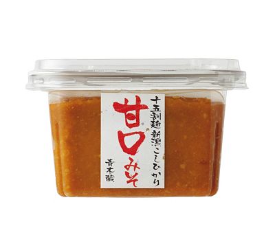 ＜あぶまた味噌＞＜あおき味噌＞新潟こしひかり味噌１５割