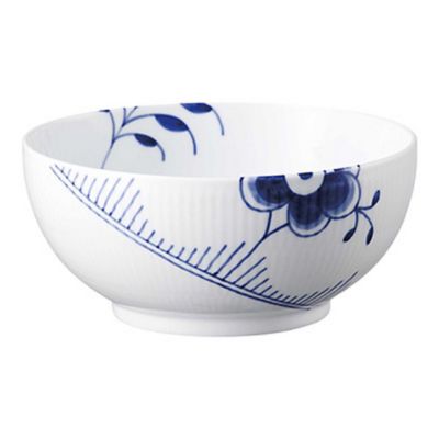 ＜ROYAL COPENHAGEN＞ブルーフルーテッド　メガ　ボウル１８ｃｍ