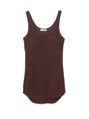 カップ付きリブタンクトップ | CASA FLINE (Women)/カーサ