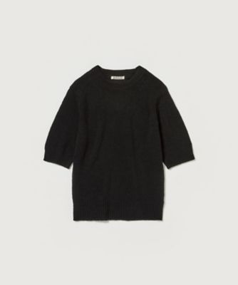 AURALEE (Women)/オーラリー ＳＵＭＭＥＲ　ＣＡＳＨＭＥＲＥ　ＫＮＩＴ　ＴＥＥ　Ａ２５ＳＴ０５ＣＫ