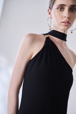 Estella.K ワンショルダーカットドレス Estella.K ワンピース Before Sunset Dress オフショルカット