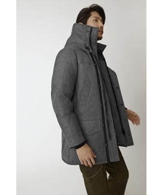 ≪送料無料≫ダウンパーカ Ｌａｎｇｆｏｒｄ Ｐａｒｋａ Ｗｏｏｌ ２０６２Ｍ１ | CANADA GOOSE (Men)/カナダグース |  三越伊勢丹オンラインストア・通販【公式】